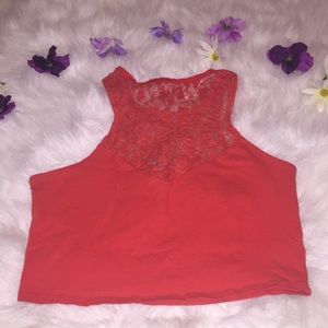 Burnt orange crop top❤️